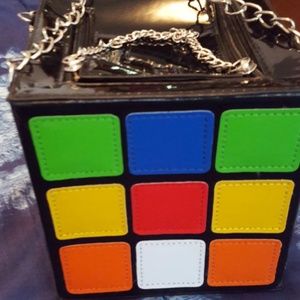 Rubiks cube purse